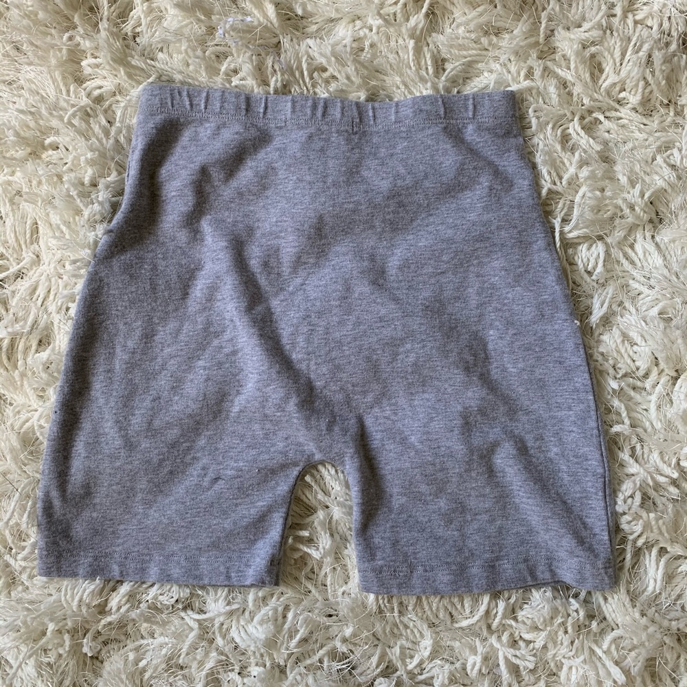 Grey brandy Melville biker shorts